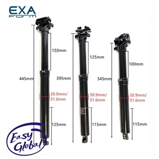 KS EXA แบบฟอร์ม 900I จักรยาน Dropper ลิฟท์ Seatpost ปรับความสูงได้ 30.9 31.6 มม. สายรีโมทคอนโทรลไฮดรอลิค Tube