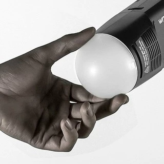 พร้อมส่ง AK - R11 / AK-R12 ตัวกระจายแสงแฟลชสําหรับ H200R Round Flash Head V1 Flash Series AD 200 Pro AD 200