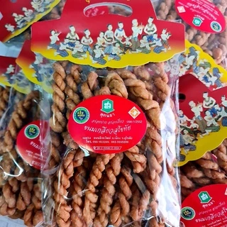 กินเพลิน✨200 กรัม ขนมเกลียวสุคนธา ขนมเกลียวสูตรโบราณ เกลียวสุคนธา