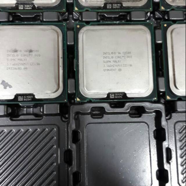 โปรเซสเซอร์ Core 2 Duo 3.16Ghz E8500 + พัดลม intel ใหม่