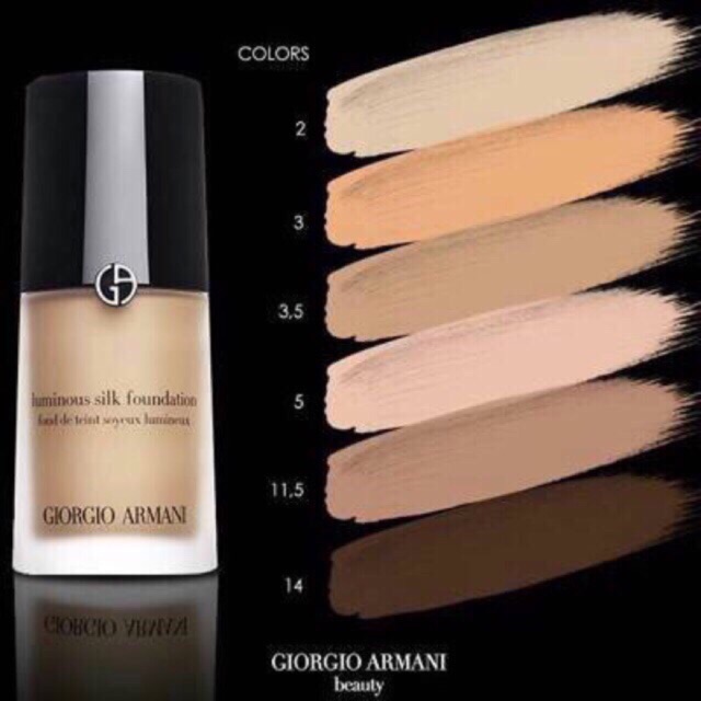 Giorgio armani luminous silk foundation รองพื้นที่ขุ่นแม่โมเมใช้มามากกว่า3ขวด เป็นตัวที่ดังสุดของแบร