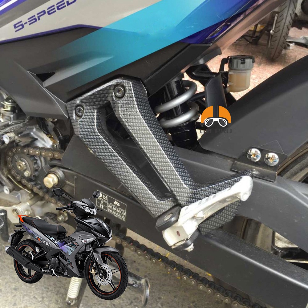 พักเท้าหลังคาร์บอน EXCITER 150cc