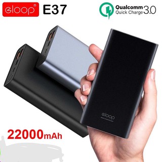 Eloop E37 Quick Charge แบตสำรอง PowerBank 22000mAh รองรับ QC3.0 &amp; PD