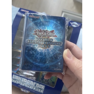 Yugioh Sleeves ซองใส่การ์ด Size ยูกิ World Championship 2019 (100ซอง) ส่งฟรี!!!