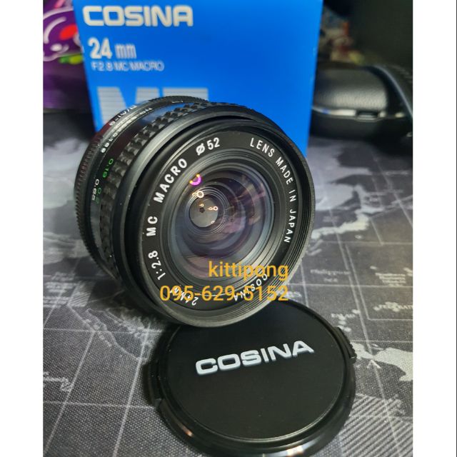 Cosina 24mm F2 8 Mc Macro Mount Nikon ม อหม น ม อสองสภาพม อหน ง Shopee Thailand