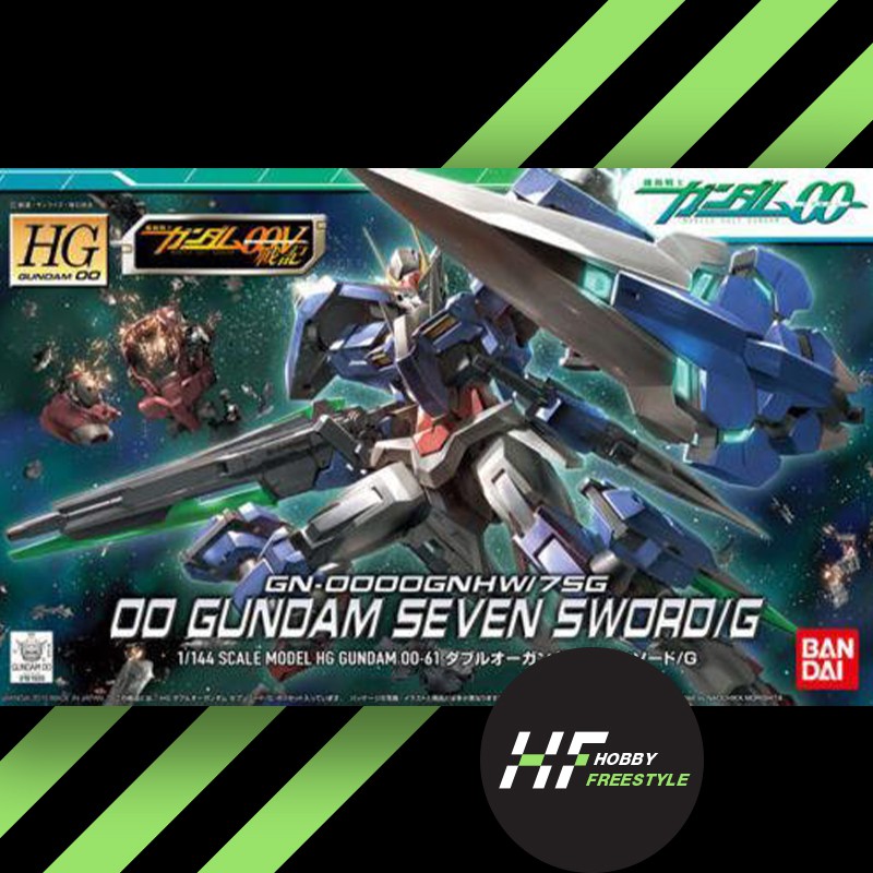 Bandai HG OO Gundam Seven Sword G 7 ดาบ จากกันดั้มดับเบิ้ลโอ
