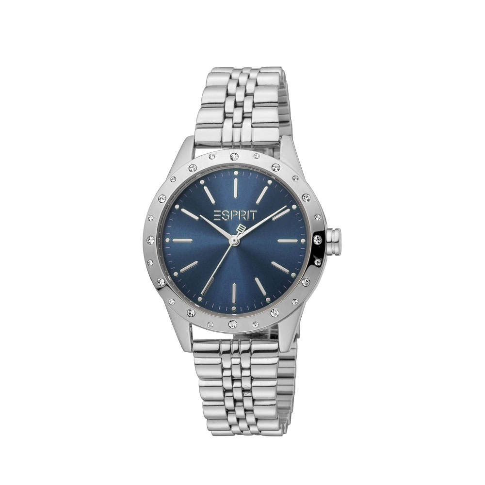 Esprit นาฬิกาข้อมือผู้หญิงสายสแตนเลส รุ่น ES1L302M0055 สีเงิน