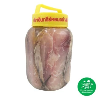 ปลาอินทรีย์ ปลาอินทรีย์หอมอย่างดี แช่น้ำมัน เกรด A ขนาดประมาณ 4 X 9 ซม. (350 กรัม)