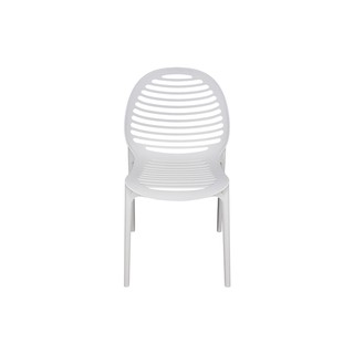 เก้าอี้พลาสติกPP VITRA WH | SPRING | OW-241 White เก้าอี้สนาม เฟอร์นิเจอร์นอกบ้าน สวนและอุปกรณ์นอกบ้าน