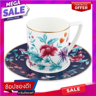 ชุดถ้วยกาแฟ BONE CHINA 250ml ROYAL BONE CHINA CHINOISE แก้วน้ำ BONE CHINA COFFEE SET 250ml ROYAL BONE CHINA CHINOISE