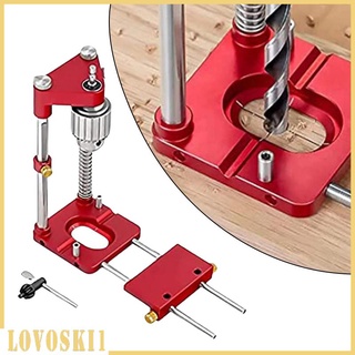 Woodworking Punch Locator Drill Guide Adjustable Drilling Template