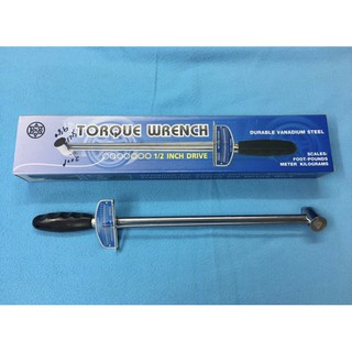 ประแจปอนด์ SOLID TORQUE WRENCH 0-200 ฟุต / ปอนด์  (TW101) Torgue ½” DRIVE WRENCH