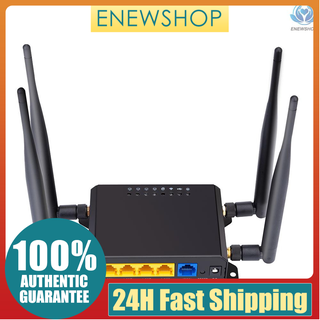 ( Enew ) X 10 4 G Lte Openwrt เราน์เตอร์เชื่อมต่อซิมการ์ด Wifi ไร้สาย 5 Dbi Modem 300 Mbps Qualcomm Chip Cpe