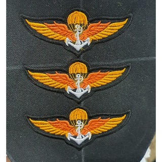 ปีกผ้าปัก ส่งทางอากาศ นาวิกโยธิน (1 ชิ้น)