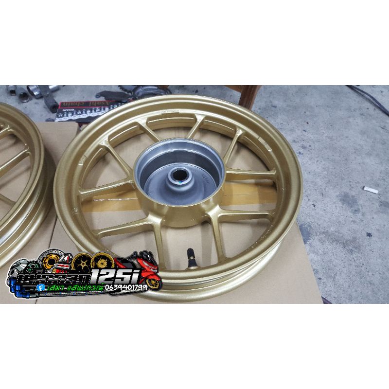 แม็กคลิก125 แท้ศูนย์ เฉพาะล้อหลัง มีทั้งสีดำและสีทอง 42650-K60-T10 ใส่คลิก125 ได้ทุกโฉม