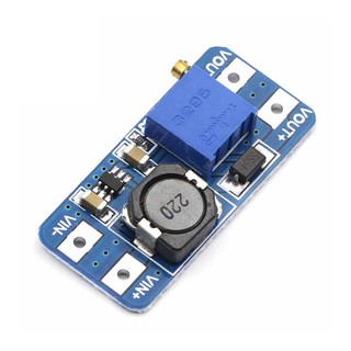 Mt3608 Dc-Dc สเต็ปอัพโมดูลเพาเวอร์ซัพพลาย เอาท์พุต 28 โวลต์ 2 แอมป์ สำหรับ Arduino 5 ชิ้น