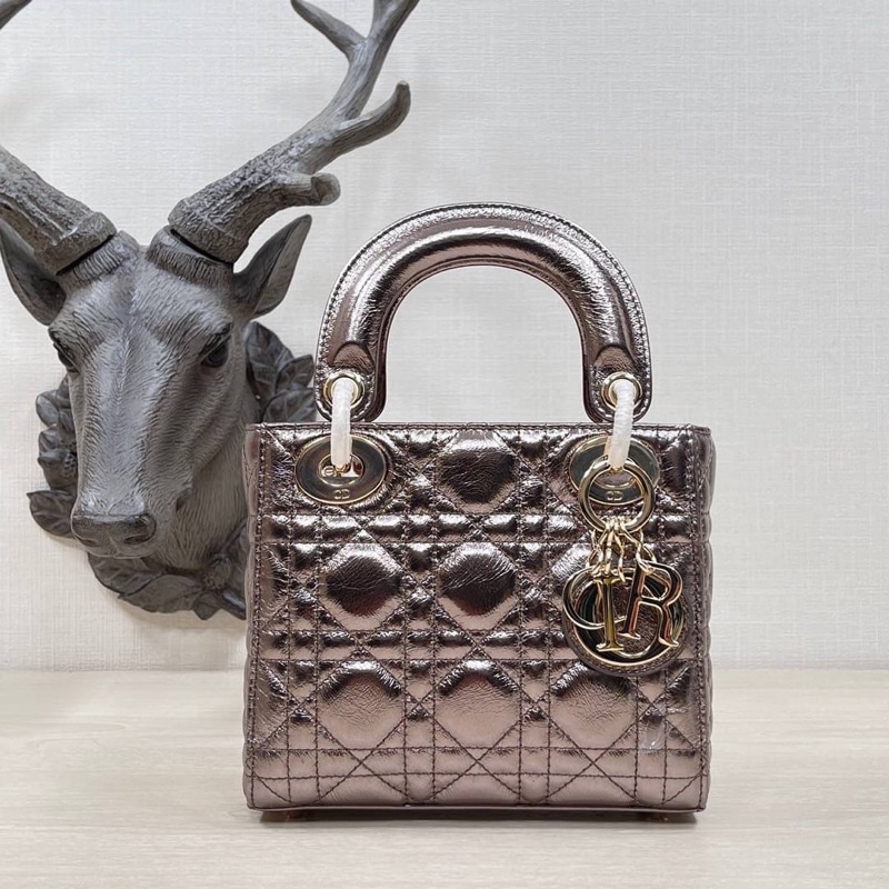 🔥🔥พร้อมส่ง Dior Mini Lady Dior Bag 📌size 17x15x7 cm.