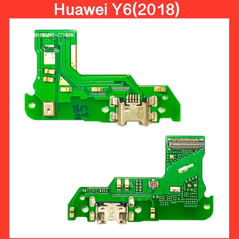 แพรก้นชาร์จ+ไมค์ Huawei Y6 (2018) , Huawei Y6 Prime