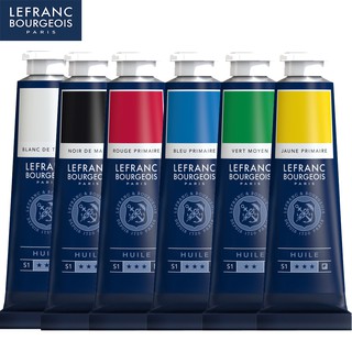 Lefranc (เลอฟรัง) สีน้ำมัน FINE BLUEขนาด 40 ml.มีให้เลือก 48สี