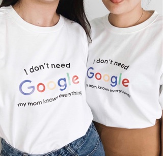 เสื้อยืดผ้าฝ้ายTeemsclub T-shirt - I don’t need google 💻