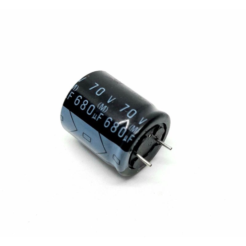 C 680uF70V ขนาด 18x22mm