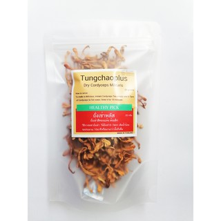 ถังเช่า แห้ง ถั่งเช่าสีทองแห้ง Dry Cordyceps Militaris 20 กรัม