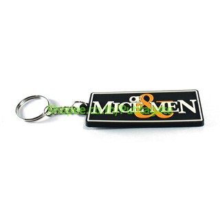 Of Mice &amp; Men  พวงกุญแจ  ปั๊มนูน วงร็อค kc214 สินค้าส่งต่างประเทศ