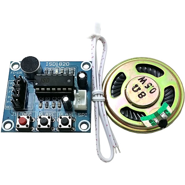 Voice and Sound Record + Playback Module - ISD1820