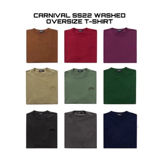 *พร้อมส่ง* CARNIVAL SS22 WASHED OVERSIZE T-SHIRT