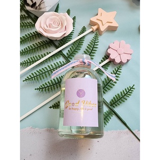 Good vibes ก้านไม้หอม 🌻 be happy, life is good 🌻 รุ่น Rose Garden 🌷100 ml.