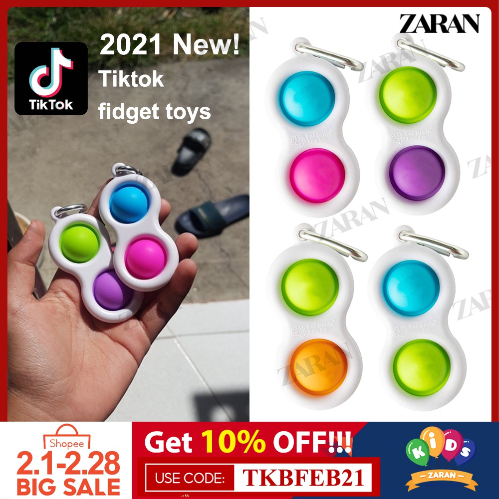 simpl dimpl pop it fidget toy