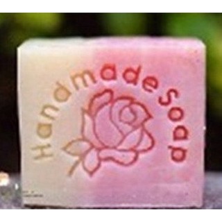 แสตมป์สบู่ รูปดอกกุหลาบ handmade soap 001102