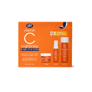 BOOTS VITAMIN C บู๊ทส์ วิตามิน ซี ไบรท์เทนนิ่ง ไนท์-ไทม์ รูทีน x 3 ชิ้น