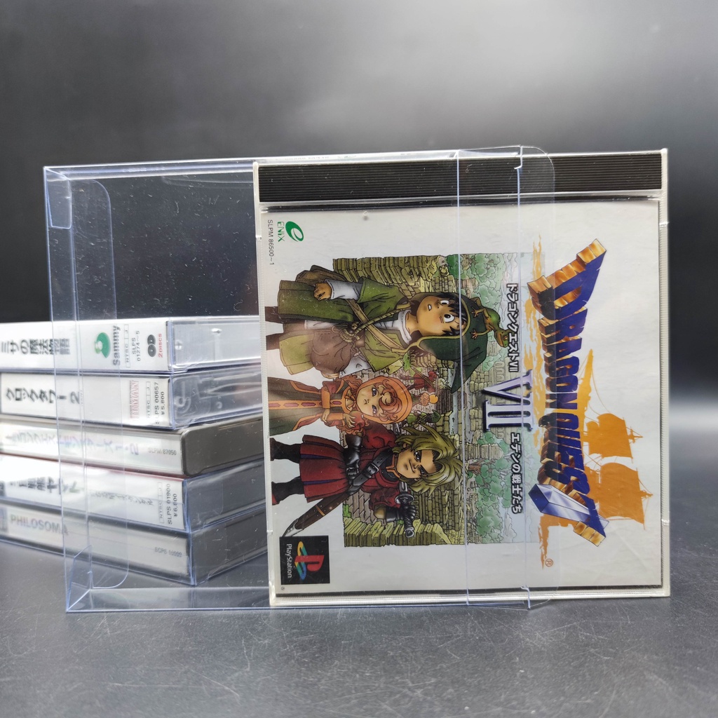 PS1 ไซส์กล่อง 2 แผ่น และ กล่อง 1 แผ่น แบบหนา กล่องสวมกันรอย PlayStation PSone