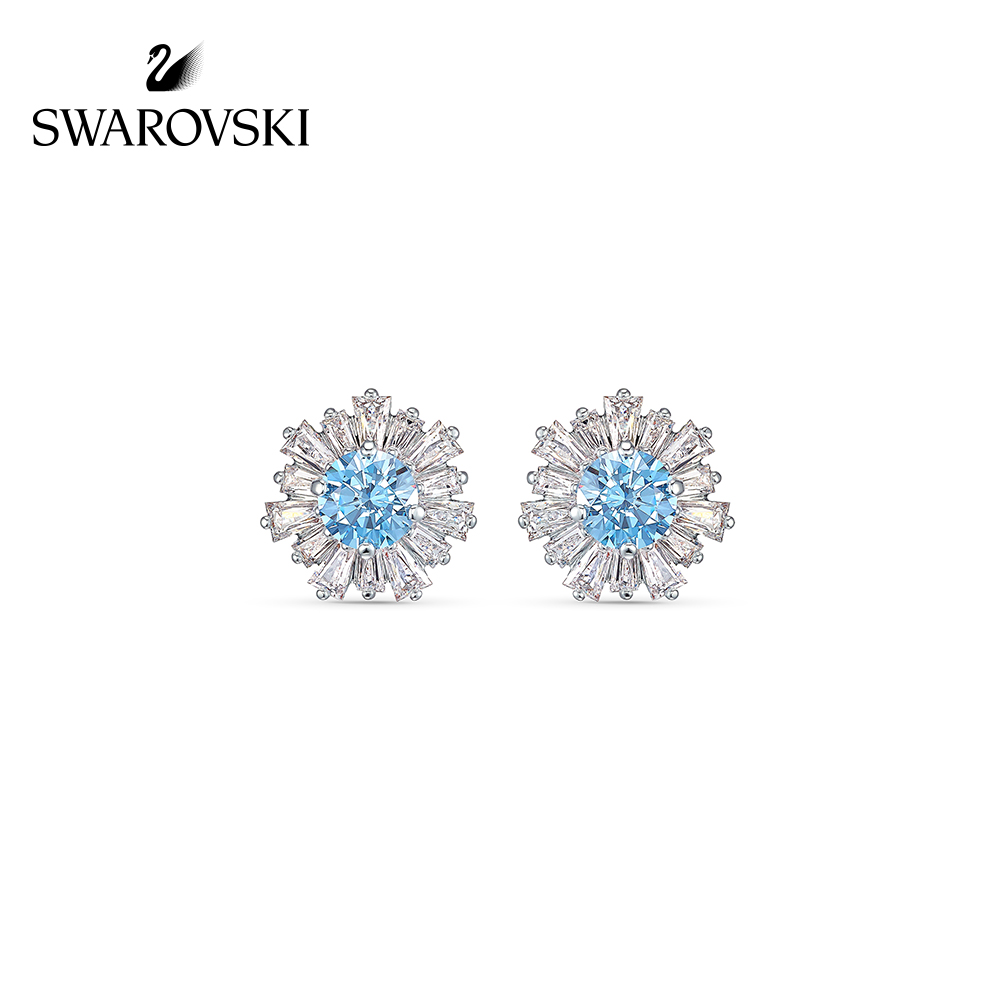 Swarovski SUNSHINE Elegant Glorious 125th Anniversary Commemorative Model Female ต่างหูต่างหูแฟน