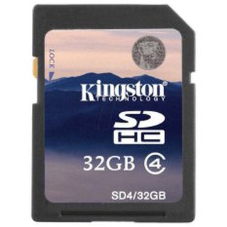 Kingston Memory SD Card Class 4 - 32 GB