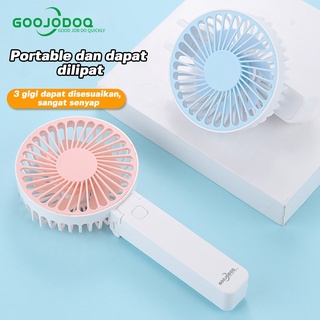 GOOJODOQ ไทยแลนด์สปอต พัดลมมินิกระบองเพชร Led ล่าสุด / พัดลมพกพาขนาดเล็ก / พัดลมตั้งโต๊ะ / พัดลมมือถือ