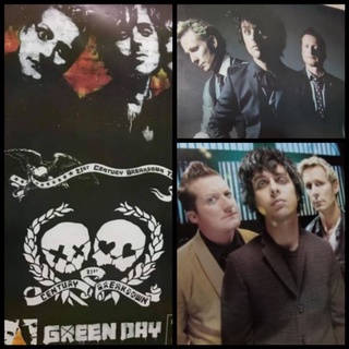 โปสเตอร์วง Green Day มีหลายแบบ ขนาด23.5x34.5นิ้ว