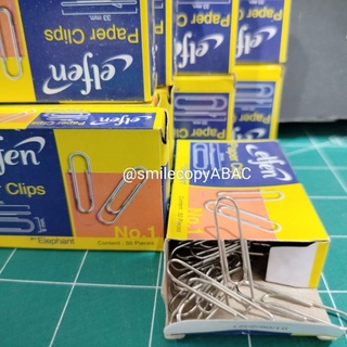 paper cilp คลวดหนีบกระดาษ ตรา elfen