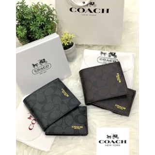 💕Coach Men’s Signature Wallet