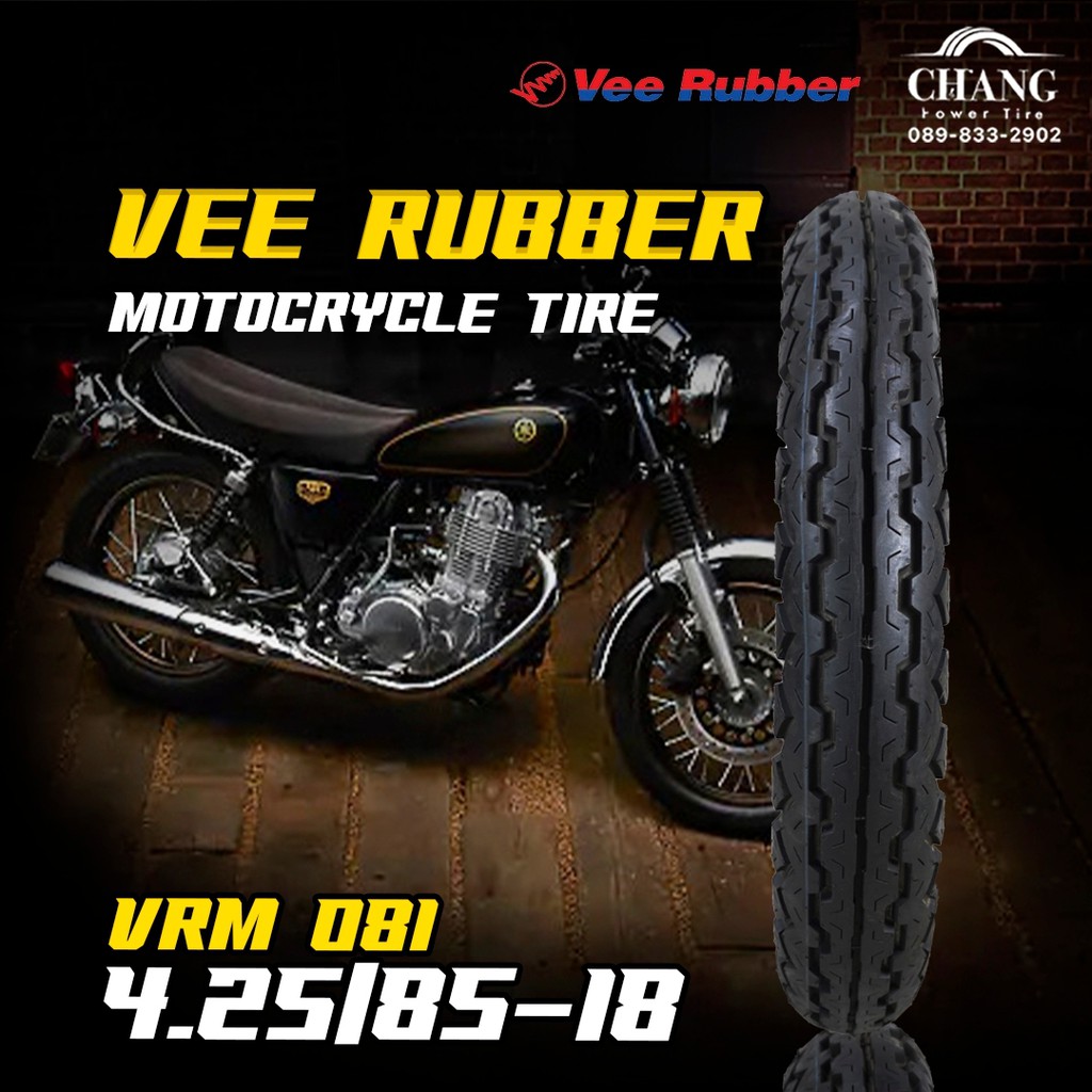 425/85-18 เทียบเท่า(400-18 )ยี่ห้อ VEE RUBBER รุ่น VRM 081 ขนาดยางหลัง สำหรับรถSR