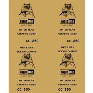 กระดาษทราย กระดาษทรายน้ำ Eagle One (มีทุกขนาด) กระดาษทรายขัดน้ำ กระดาษทรายขัดรถยนต์ กระดาษทรายขัดเหล็ก เบอร์ 80 - 1000