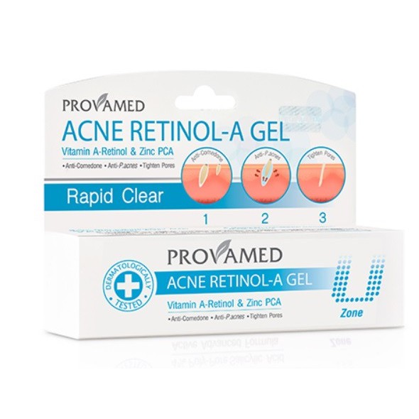 Provamed Acne Retinol-A Gel เจลแต้มสิวอุดตัน