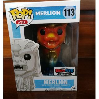 Funko Merlion 113 singapore simplytoys exclusive ตุ๊กตาฟังโก้ เมอร์ไลออน