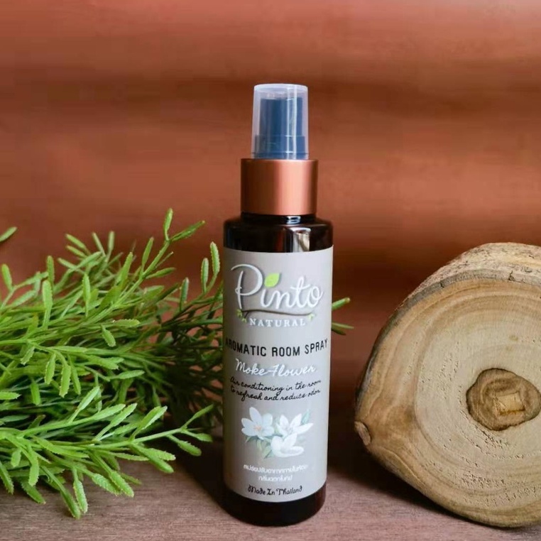 Pinto Natural Room Spray สเปรย์ปรับอากาศ กลิ่นดอกโมก Moke 100ml.
