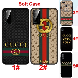 GUCCI เคสโทรศัพท์มือถือลายโลโก้หรูหราสําหรับ Samsung Galaxy A11 A21 A21S A31 A41 A51 A71 A81 A91 A02S