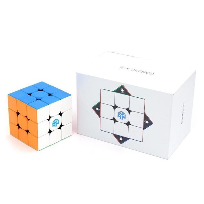 รูบิค 3x3 รูบิค แม่เหล็ก รูบิค ของแท้อย่างดี rubik 3x3 GAN 356 XS 3x3 Stickerless magnetic cube rubi