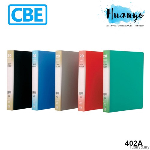 CBE 4 Holes A4 Clear Holder Book A4 402A (รีฟิล)