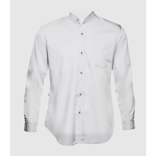 เสื้อเชิ้ตทำงาน แขนยาว คอจีน สำหรับผู้ชาย 5 สี 4 ไซส์ ✨Long Sleeve Mandarin Collar Shirt for Men 5 Colors 4 Sizes