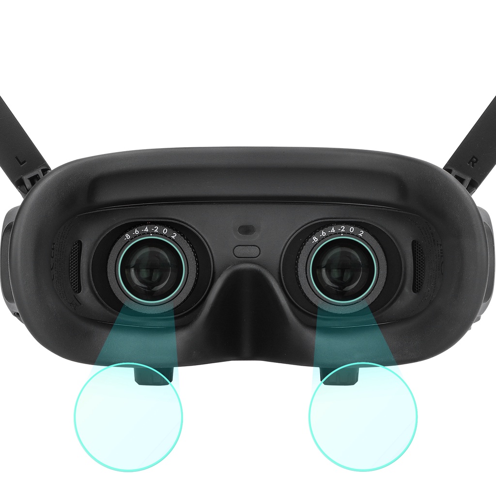 Sunnylife เหมาะสําหรับ DJI Avata แว ่ นตาฟิล ์ มป ้ องกัน Goggles2 HD ฟิล ์ มป ้ องกันการระเบิด
